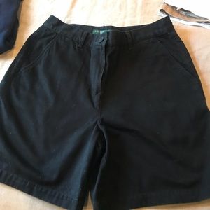 Black shorts